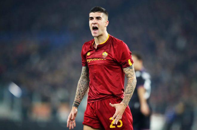 前八位置危险了？曼奇尼破坏单刀被罚下，罗马10打11插图