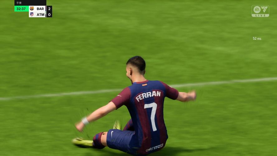 费兰-托雷斯禁区爆射破门，巴萨2-1埃尔切插图